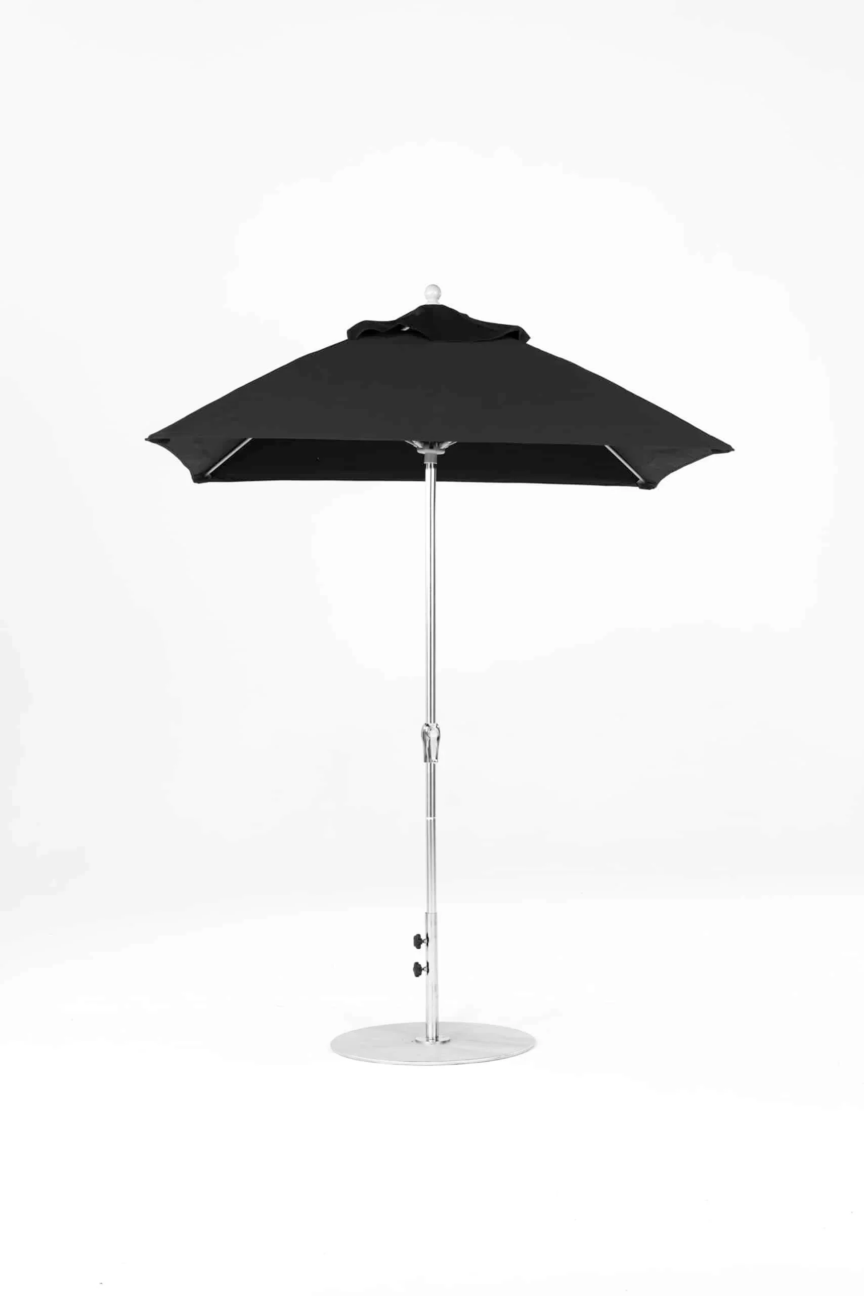 Frankford Monterey 6.5 ft Market Patio Umbrella Fiberglass - NO Tilt - Square - CRANK Lift - Image 3