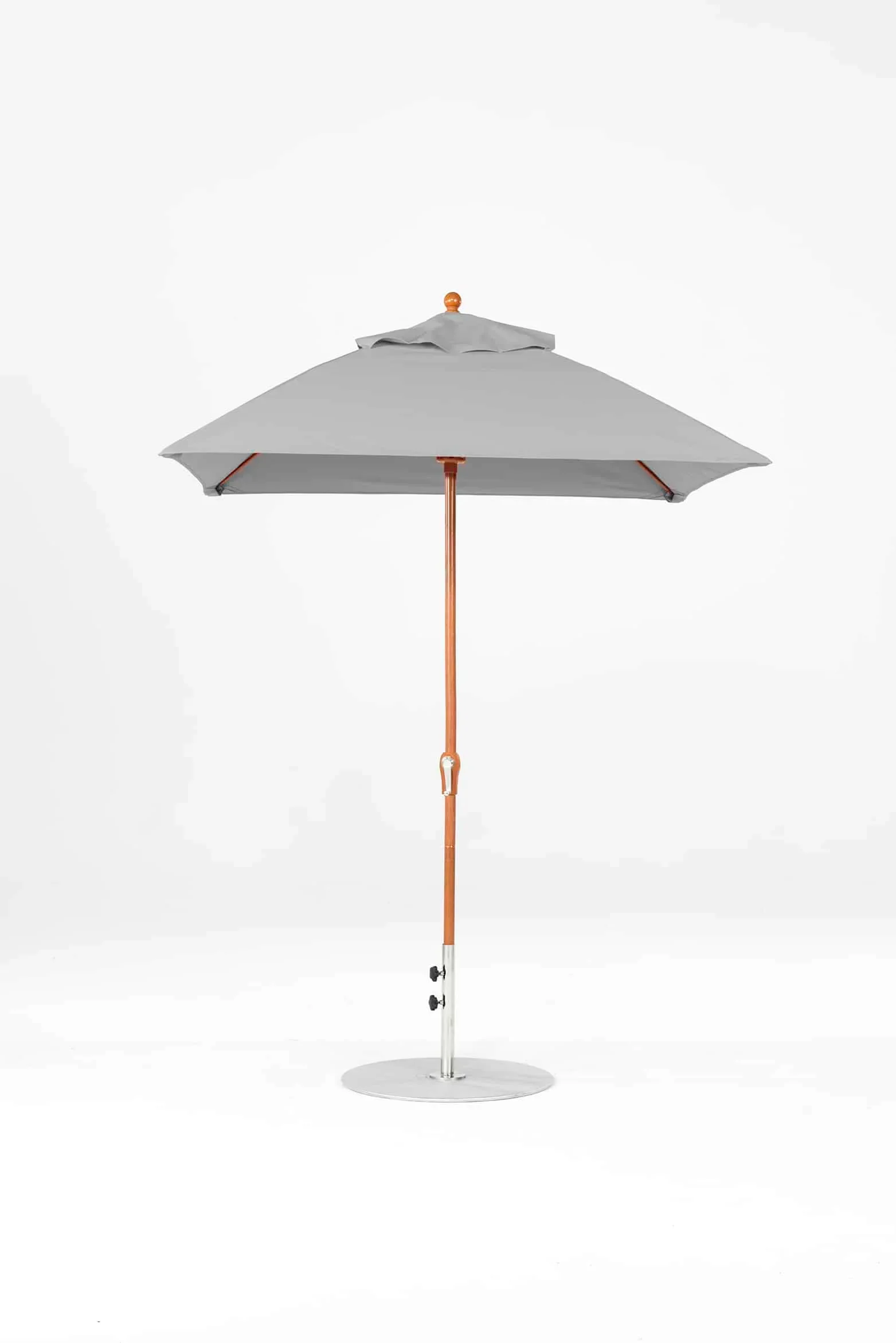 Frankford Monterey 6.5 ft Market Patio Umbrella Fiberglass - NO Tilt - Square - CRANK Lift - Image 4