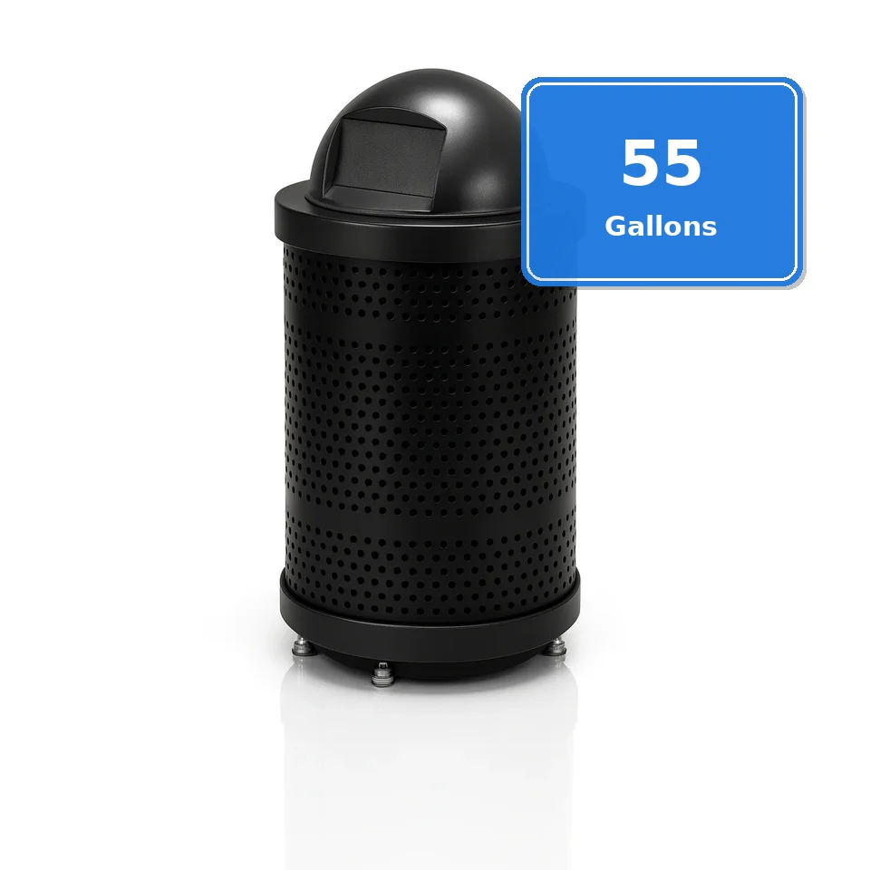 Quick Ship Trash Can