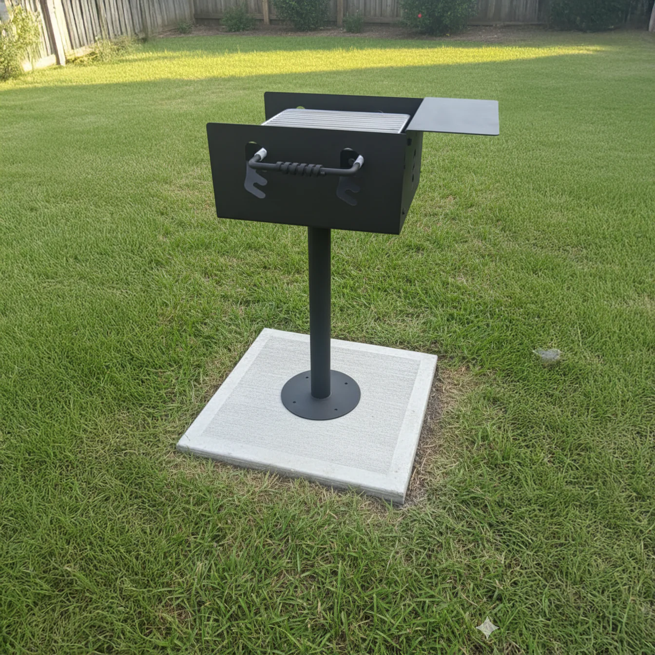 Outdoor Commercial Charcoal Park Grill - 360 SQ IN - Image 2