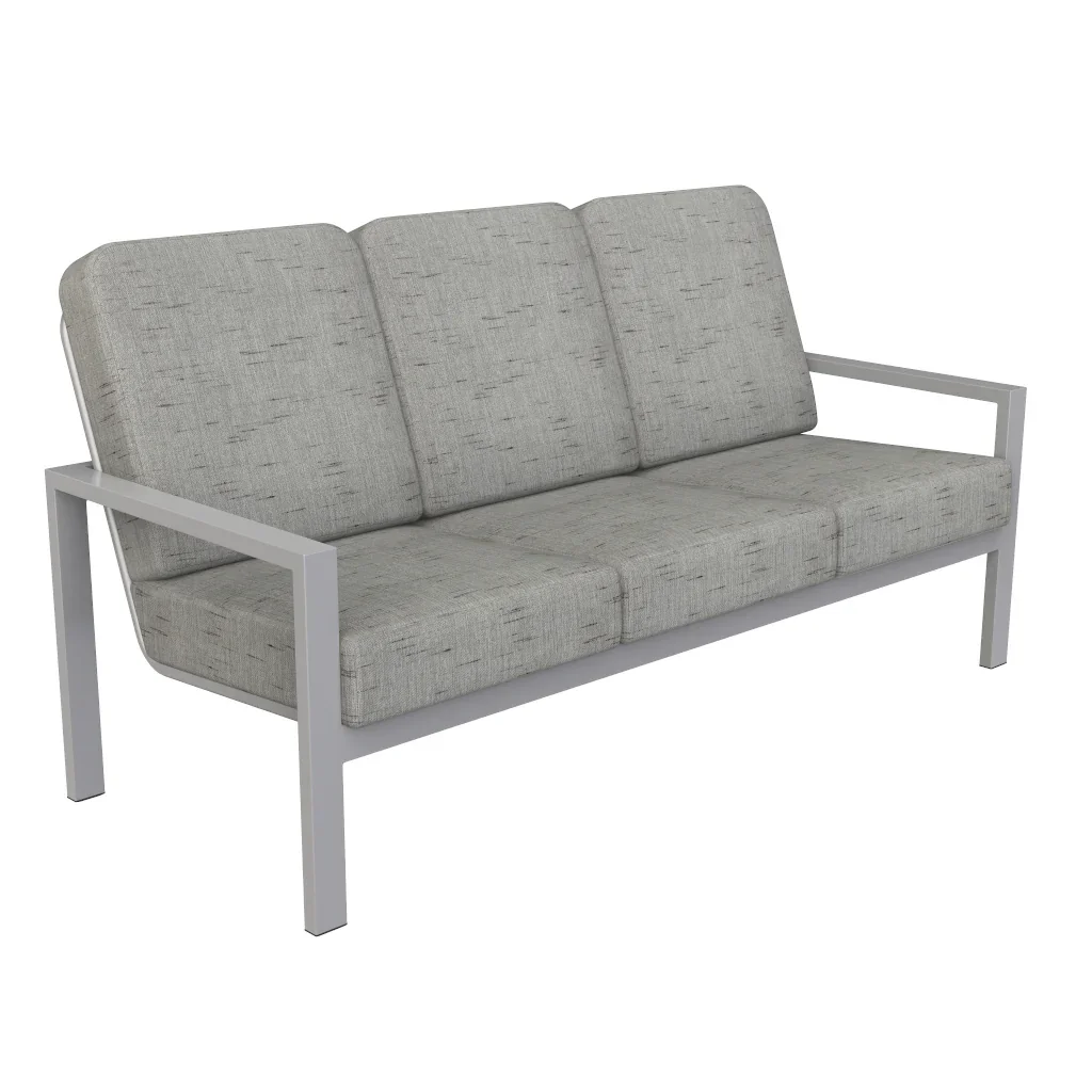 Vectra Aluminum Commercial Outdoor Patio Sofa
